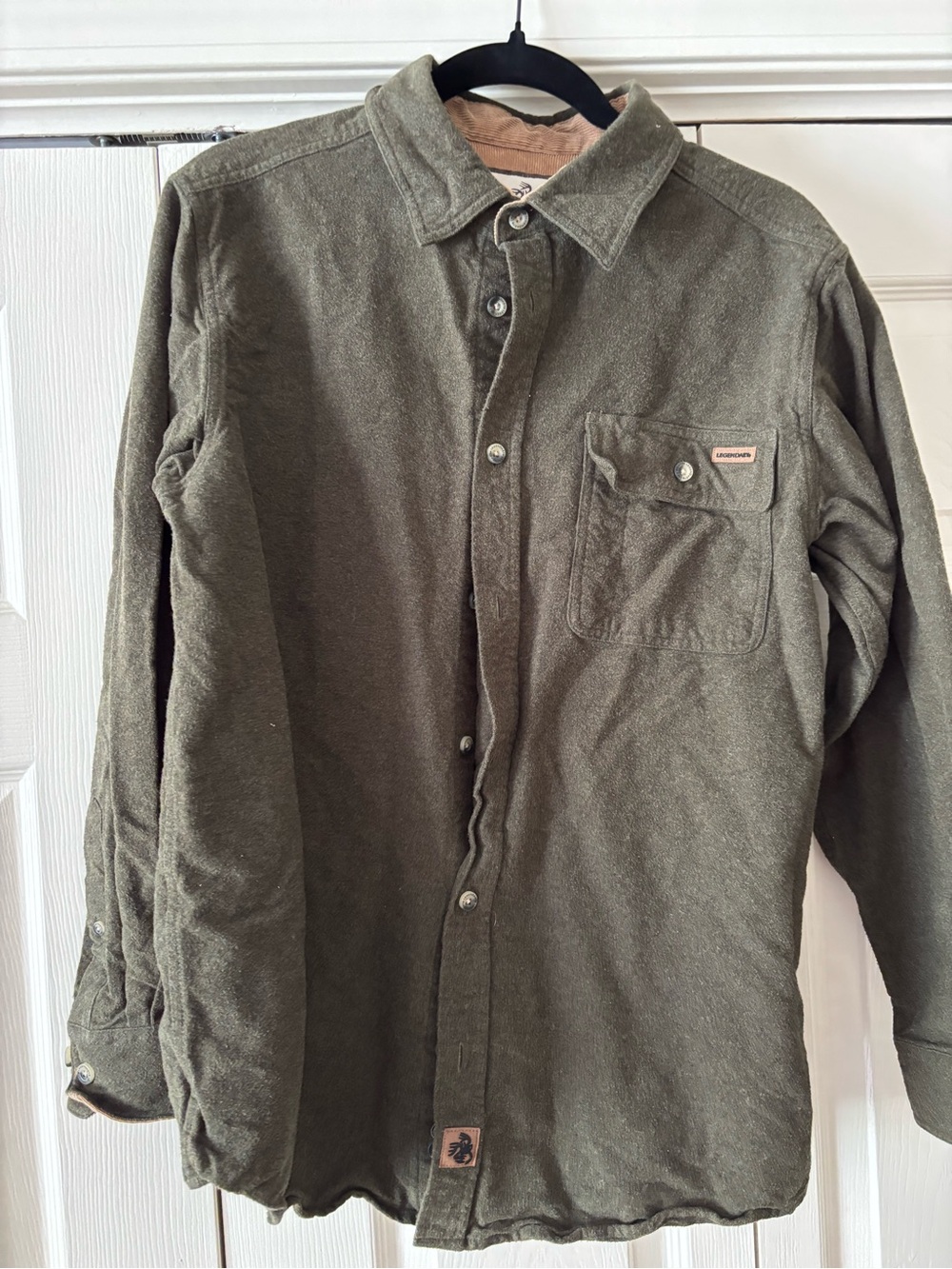 Legendary Whitetails Men’s Buck Camp Flannel Shirt